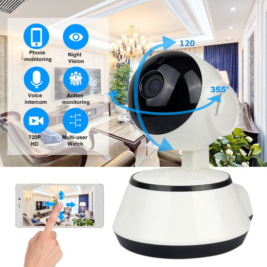 27062421 Baby Monitor Portable WiFi IP Camera 720P HD Wireless Smart Baby Camera Audio Video Record Surveillance Home Security Camera - jurk.store