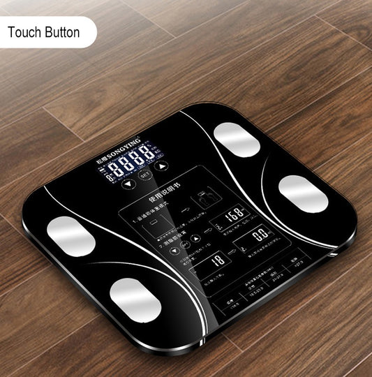 27062414 13 Body Index Electronic Smart Weighing Scales Bathroom Body Fat bmi Scale Digital Human Weight Mi Scales Floor lcd display - jurk.store