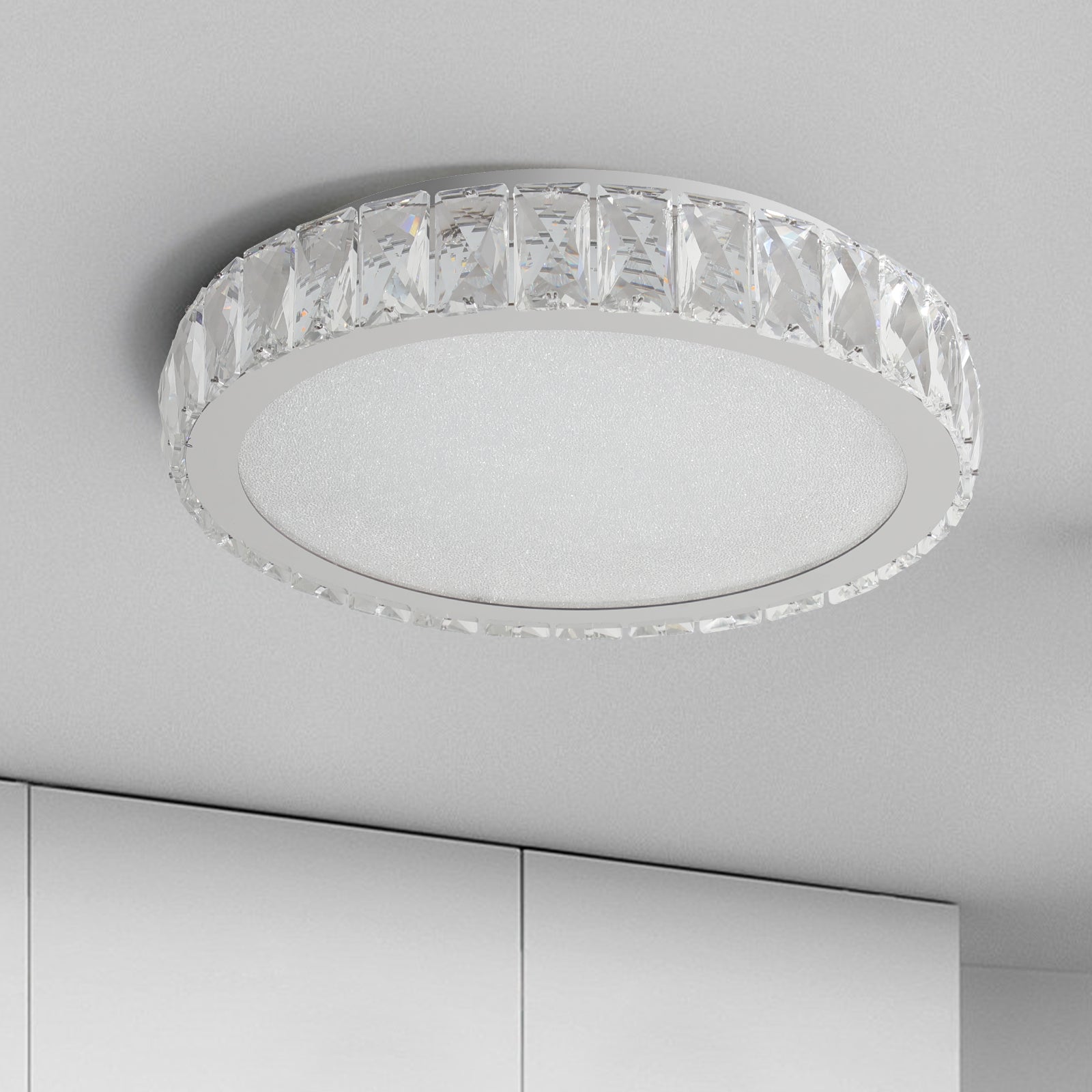 27062443 Embedded Crystal Chandelier - jurk.store