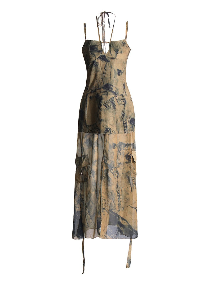 14072442 Women with strapless suspender and floor mopping long skirt - jurk.store