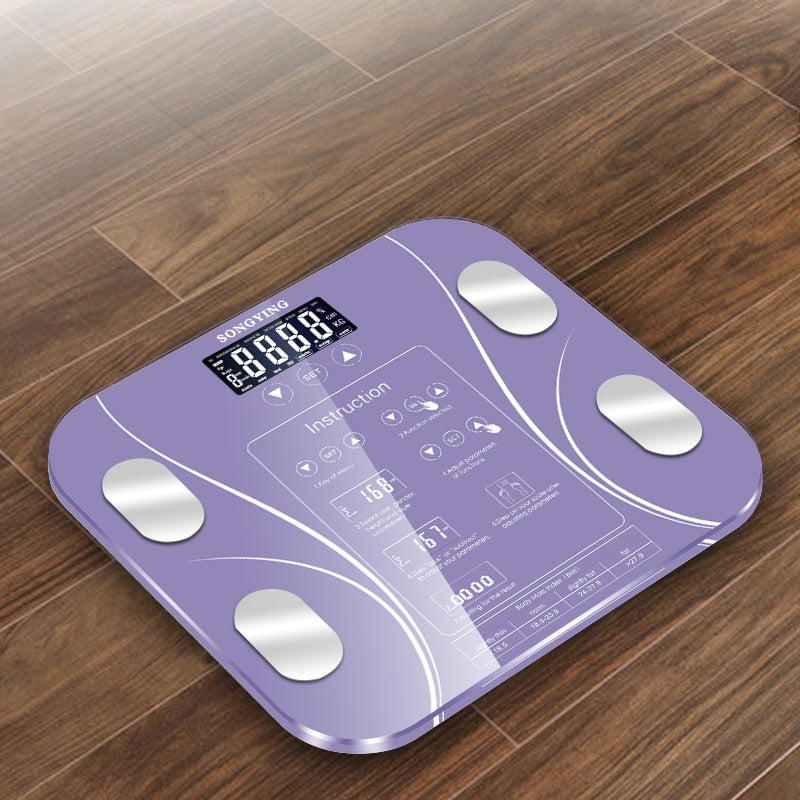 27062414 13 Body Index Electronic Smart Weighing Scales Bathroom Body Fat bmi Scale Digital Human Weight Mi Scales Floor lcd display - jurk.store