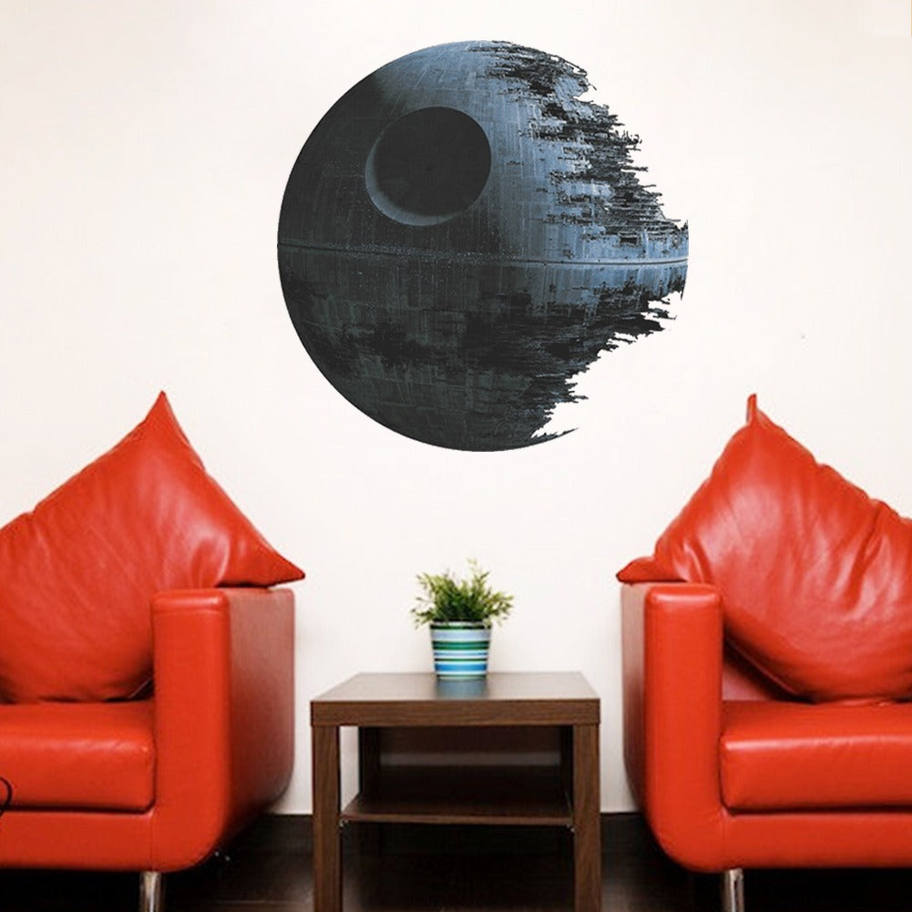 28062448 Wall Stickers Star Wars Decorative Painting Star War Dead Star Wall Stickers - jurk.store