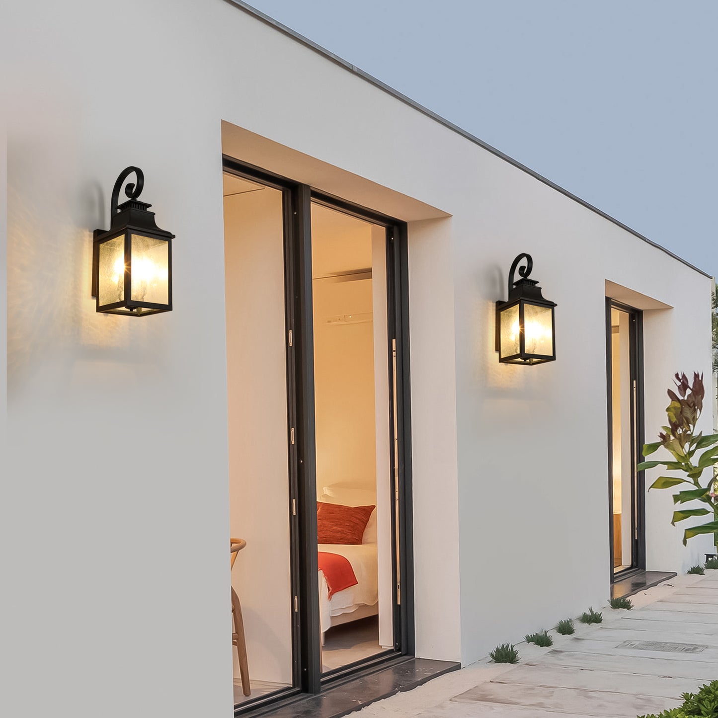 27062484 Large Outdoor Wall Lamps With Glass - jurk.store