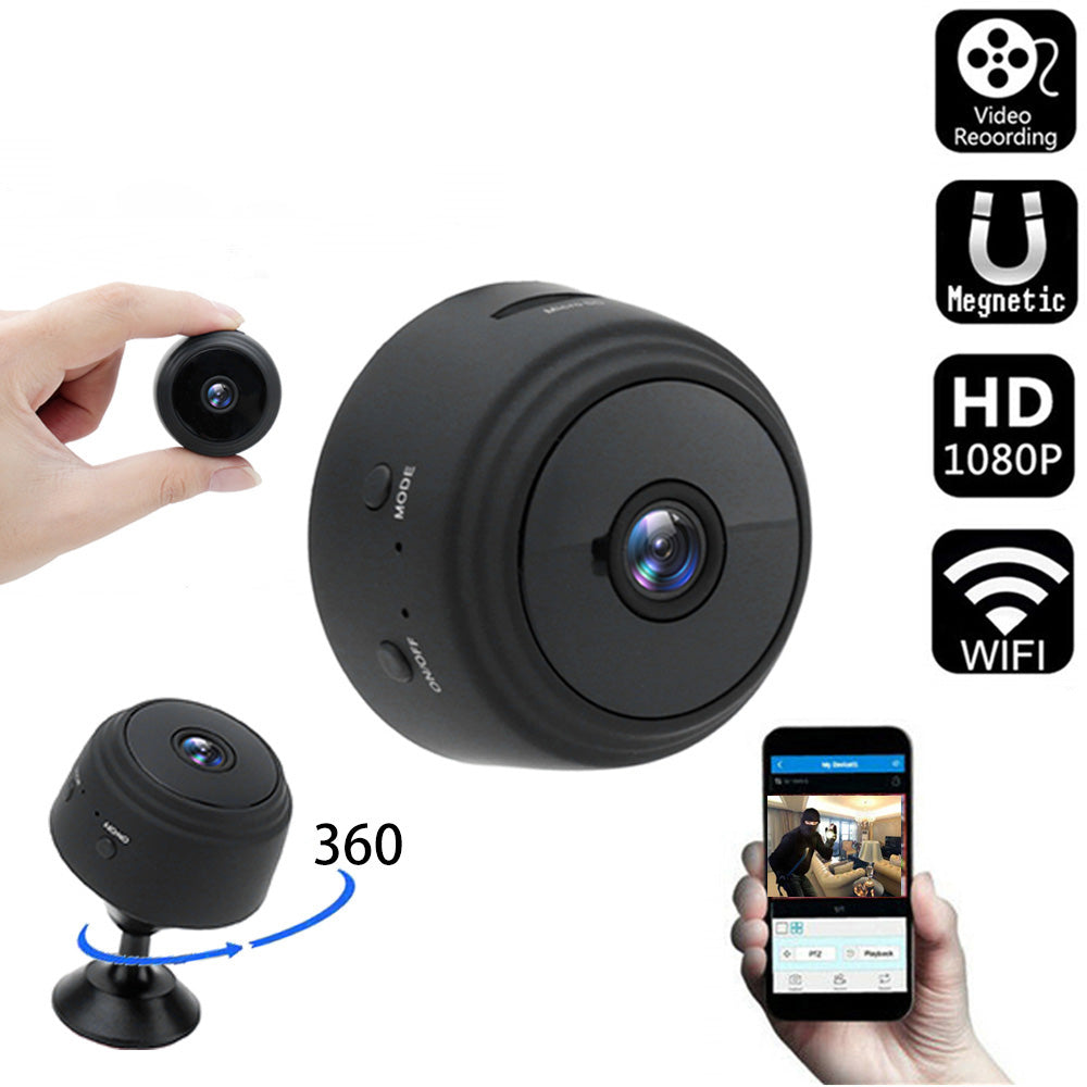 27062487 Mini IP Camera 1080P Sensor Night Vision Camcorder Motion DVR Micro Camera Sport DV Video small Camera Remote Monitor Phone App - jurk.store